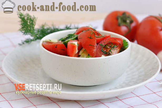 Resipi salad timun, tomato dan zucchini