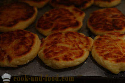 Kek keju madu mudah dalam oven - langkah demi langkah resipi