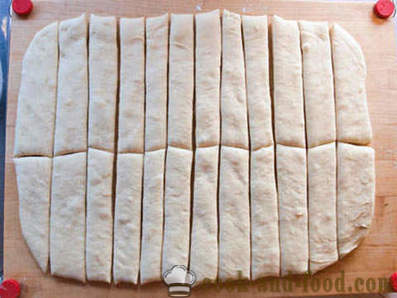 Roti resipi bawang putih dari doh yis