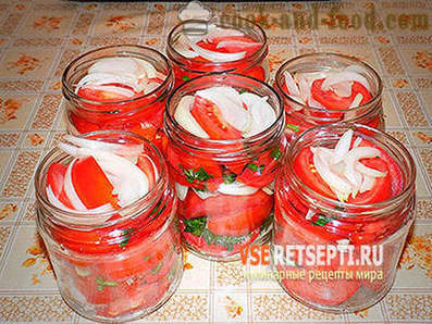 Salad gula tomato merah pada musim sejuk