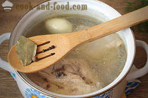 Bagaimana untuk memasak sup ayam dengan nasi