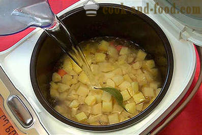 Bagaimana untuk memasak sup kentang di multivarka