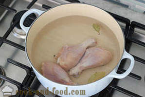 Sup ayam dengan beras barli