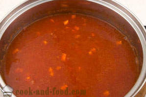Sup tomato dengan kacang
