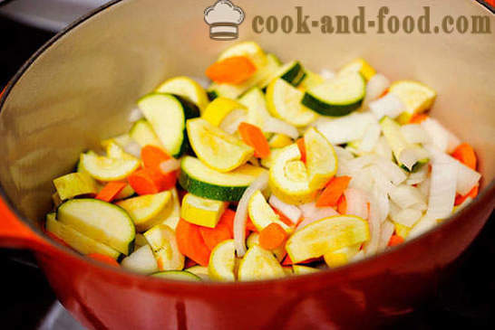 Rebus sayur-sayuran dengan zucchini
