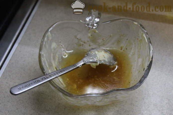 Gulung keju dengan bawang putih dan bawang - bagaimana untuk membuat mufin dengan keju dan bawang putih, dengan langkah demi langkah resipi foto