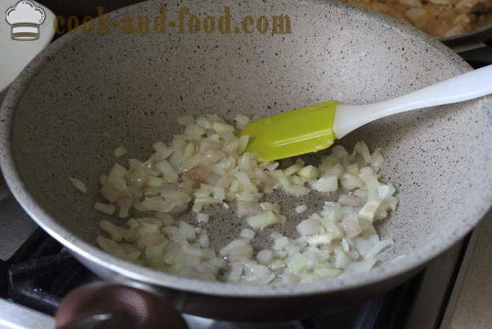 Rebus kentang dengan bawang dan daging - sebagai lazat untuk memasak kentang untuk ulam, langkah demi langkah resipi foto