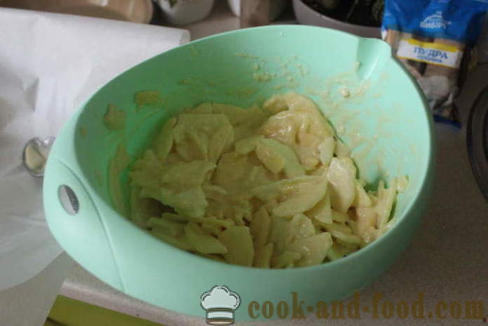 Pai epal mudah dengan susu halia - bagaimana untuk membakar pai epal dengan halia dalam ketuhar, dengan langkah demi langkah resipi foto