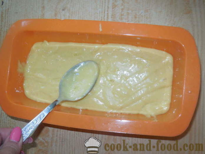 Cupcake yang mudah pada mayonis dan krim masam - bagaimana untuk membuat kek tanpa mentega, langkah demi langkah resipi foto
