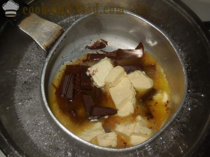 Kek coklat buatan sendiri dengan kentang susu pekat - bagaimana untuk memasak kentang kek, langkah demi langkah resipi foto