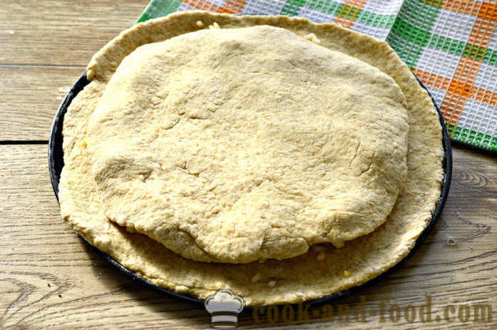 Pie bijirin gandum dengan ayam dan beras - bagaimana untuk memasak pai ayam di dalam oven, dengan langkah demi langkah resipi foto