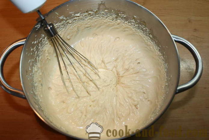 Krim tiramisu dadih tanpa telur - bagaimana untuk membuat tiramisu krim kek, langkah demi langkah resipi foto