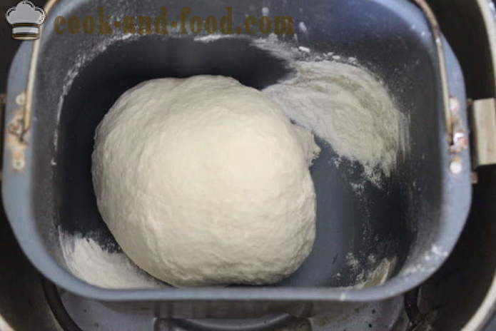 Roti putih susu dalam mesin roti - bagaimana untuk membakar roti dalam susu, langkah demi langkah resipi foto