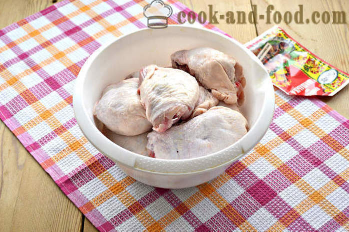 Ayam barbeku lazat paha di panggangan pada arang - bagaimana untuk memasak ayam barbeku di panggangan di panggangan, langkah demi langkah resipi foto