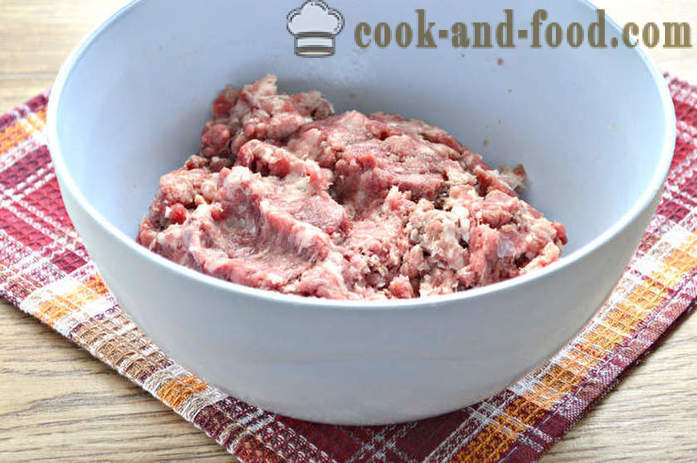Bebola daging daging lembu tanah dengan nasi dalam kuali - bagaimana untuk memasak bebola daging dari daging lembu tanah dan kuah, dengan langkah demi langkah resipi foto