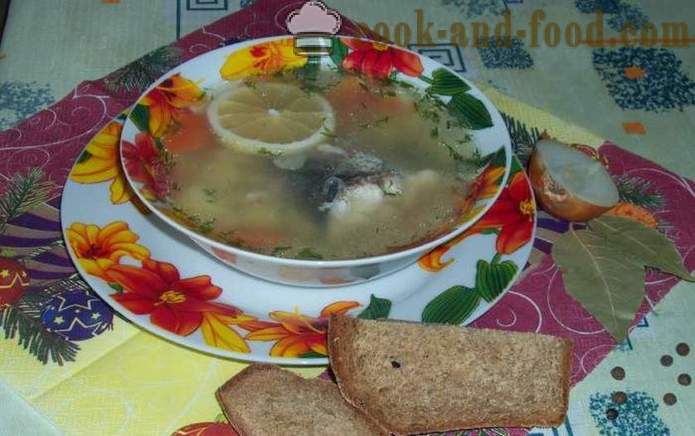 Sup lazat ikan - bagaimana untuk memasak sup ikan, dengan langkah demi langkah resipi foto
