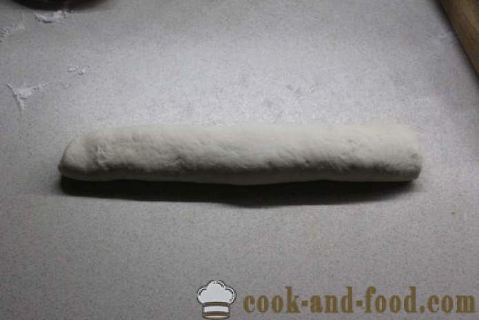 Roti bawang putih di rumah - bagaimana untuk membuat roti bawang putih di dalam oven, dengan langkah demi langkah resipi foto