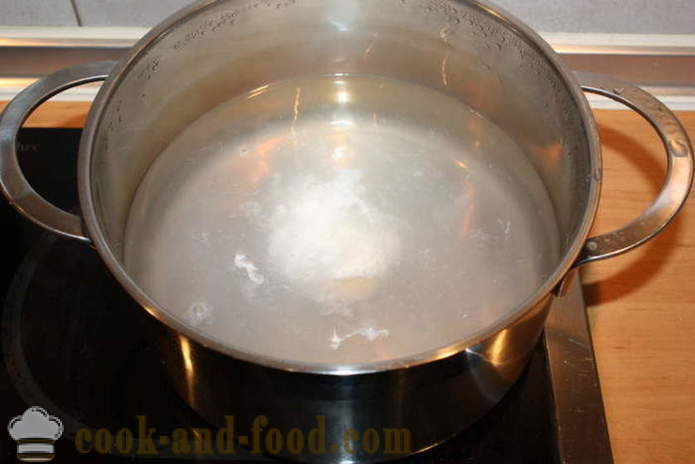Telur rebus dalam air - bagaimana untuk memasak telur rebus di rumah, langkah demi langkah resipi foto