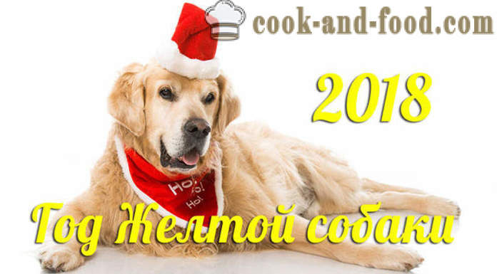 Resepi mudah dan lazat untuk Tahun Baru 2018 dengan gambar - apa untuk memasak untuk Tahun Baru 2018 Tahun Anjing