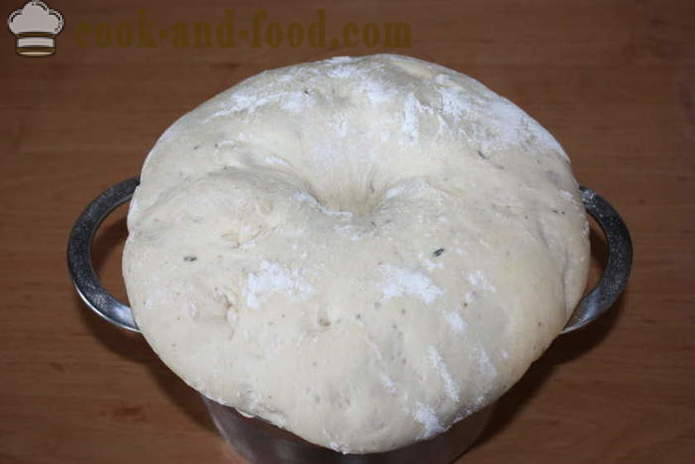 Kek yis dalam patyr ketuhar - bagaimana untuk memasak roti Uzbek di rumah, langkah demi langkah resipi foto
