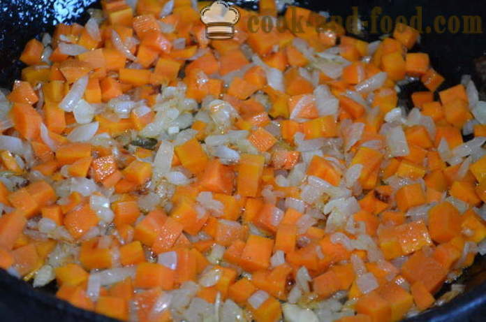 Rebus sayur-sayuran dengan kentang dan courgettes - bagaimana untuk memasak stew sayur-sayuran dengan kentang, zucchini, terung dan kembang kol, langkah demi langkah resipi foto