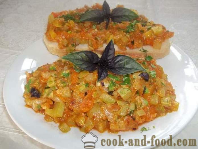 Caviar daripada courgettes - bagaimana untuk memasak zucchini lazat kaviar, langkah demi langkah resipi foto