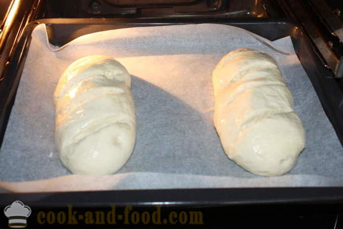 Roti dihiris dalam oven - bagaimana untuk membakar roti dihiris dalam ketuhar di rumah, langkah demi langkah resipi dengan gambar