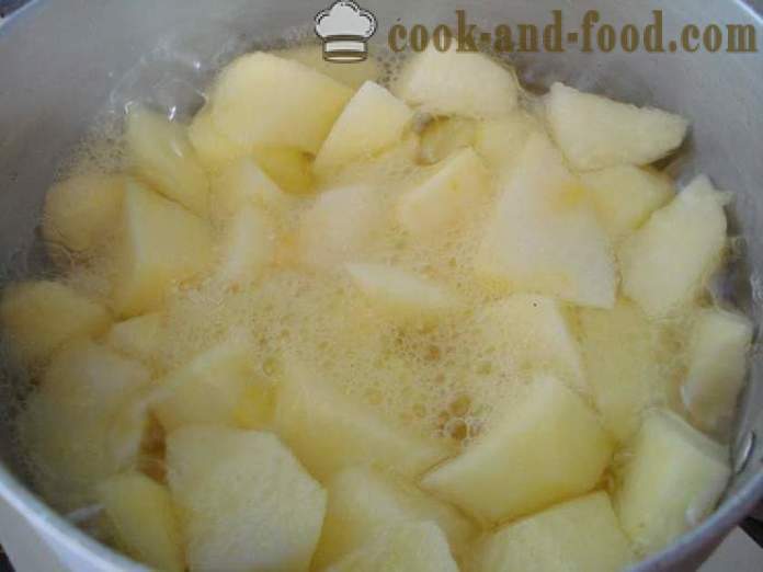 Sos epal bayi dari epal segar - bagaimana untuk membuat sos epal bayi di rumah, langkah demi langkah resipi foto