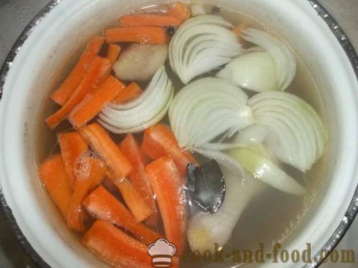 Oatmeal sup - bagaimana untuk memasak bubur untuk sarapan pagi, langkah demi langkah resipi foto