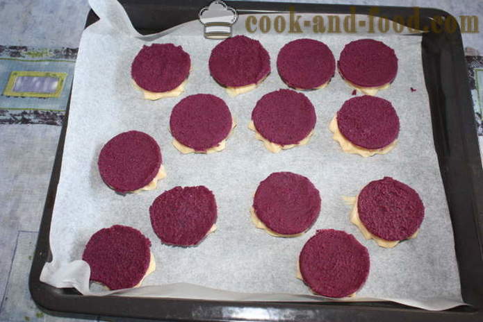 Kek kastard Shu dengan ungu krakelinom - bagaimana untuk memasak Shu kek di rumah, resipi klasik dengan gambar