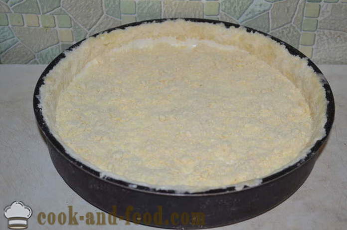 Kek keju Tsar dengan krim keju di dalam ketuhar - bagaimana untuk memasak doh pai dengan keju, langkah demi langkah resipi foto