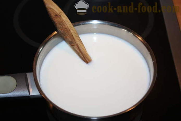 Susu bubur dari sagu - bagaimana untuk memasak bubur dari sagu lazat, dengan langkah demi langkah resipi foto