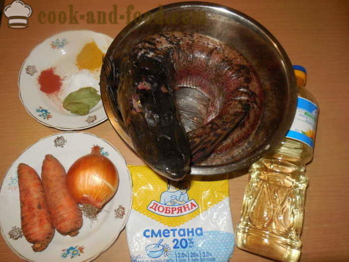 Pike dalam krim dalam multivarka - bagaimana untuk memasak pike lazat dalam sos krim dengan sayur-sayuran, langkah demi langkah resipi foto