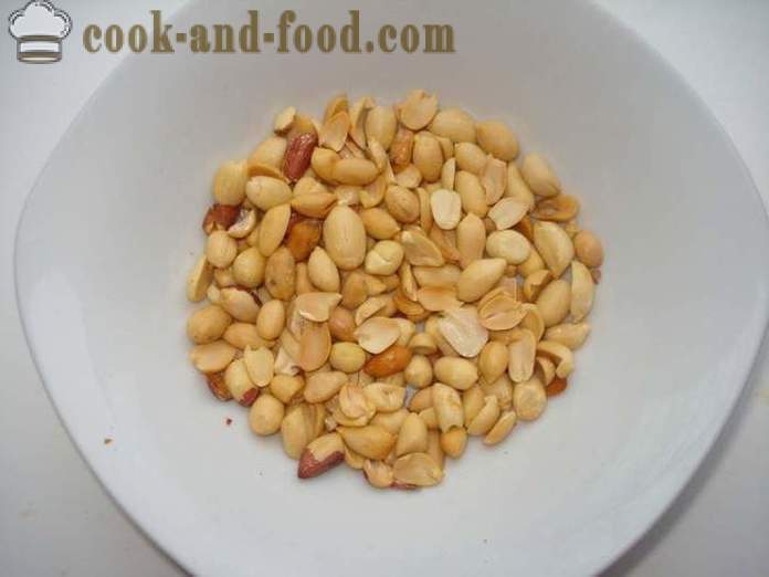 Mentega kacang dengan madu - bagaimana untuk membuat mentega kacang di rumah, langkah demi langkah resipi foto