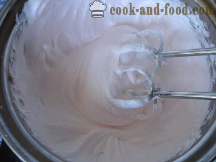 Kek lazat atau meringue meringue - bagaimana untuk memasak meringue dalam multivarka, langkah demi langkah resipi foto