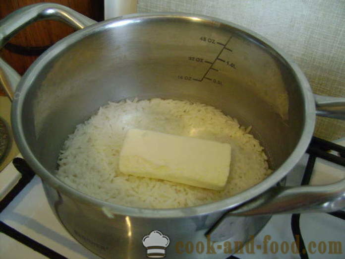 Delicious rapuh hiasan beras - bagaimana untuk memasak hiasan beras segar dalam Bahasa Cina, langkah demi langkah resipi foto