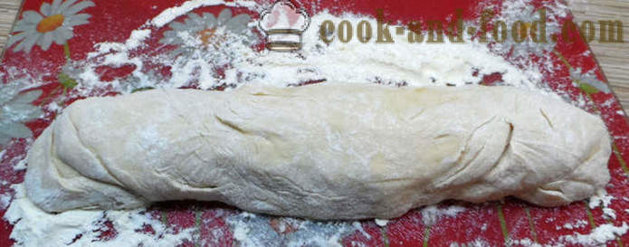 Khachapuri dalam keju Imereti - bagaimana untuk membuat tortillas dengan keju dalam kuali menggoreng, langkah demi langkah resipi foto