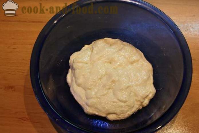 Roti focaccia Itali dengan pengisian halia garam - bagaimana untuk memasak roti focaccia Itali di rumah, langkah demi langkah resipi foto