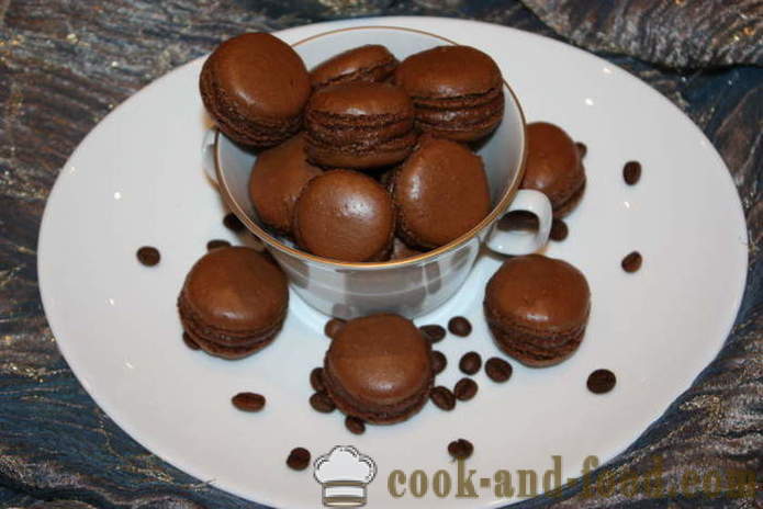 Cookies coklat pasta - bagaimana untuk memasak cookies pasta, langkah demi langkah resipi foto