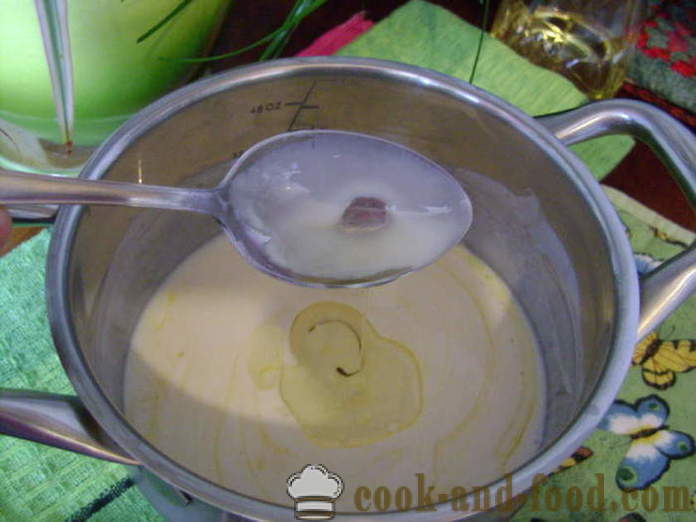 Ujian Rapid pada yogurt tanpa yis - bagaimana untuk memasak doh pada yogurt untuk pai, langkah demi langkah resipi foto