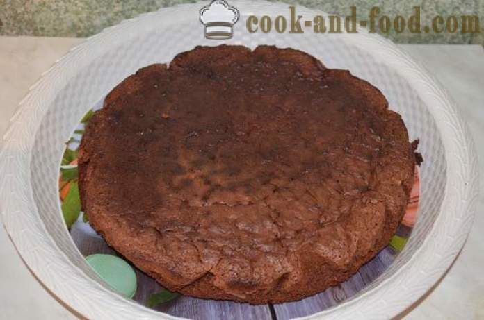 Coklat brownies kek - bagaimana untuk membuat brownies coklat di rumah, langkah demi langkah resipi foto