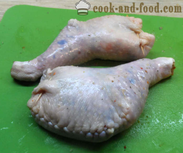 Kaki ayam disumbat - bagaimana untuk memasak kaki ayam disumbat, langkah demi langkah resipi foto