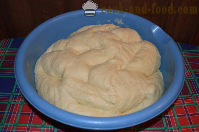 Roti manis - bertanda dengan jem, bagaimana untuk membuat mufin di rumah, langkah demi langkah resipi foto