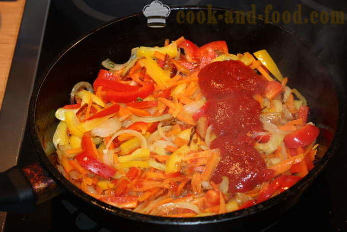 Gnocchi keju dengan sos sayuran - bagaimana untuk memasak gnocchi, satu langkah demi langkah resipi foto