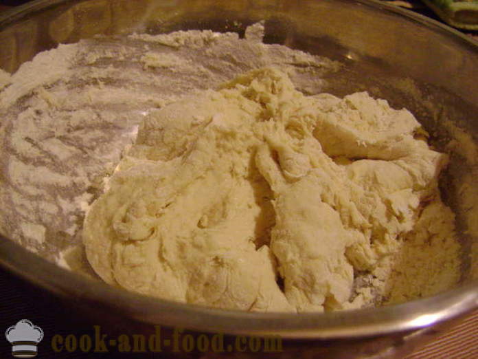 Universal Butter doh yis untuk pai - bagaimana untuk menyediakan kek yis doh, langkah demi langkah resipi foto
