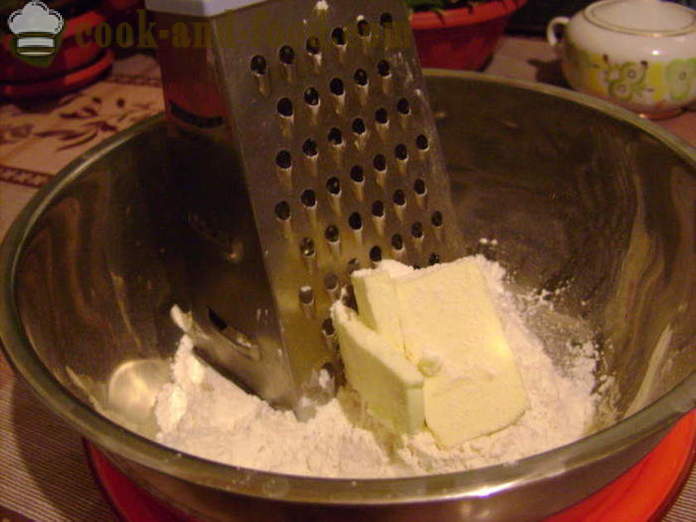 Universal Butter doh yis untuk pai - bagaimana untuk menyediakan kek yis doh, langkah demi langkah resipi foto