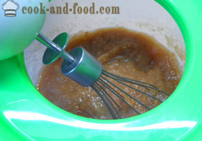 Apple mousse dengan gelatin - bagaimana untuk membuat sos epal di rumah, langkah demi langkah resipi foto