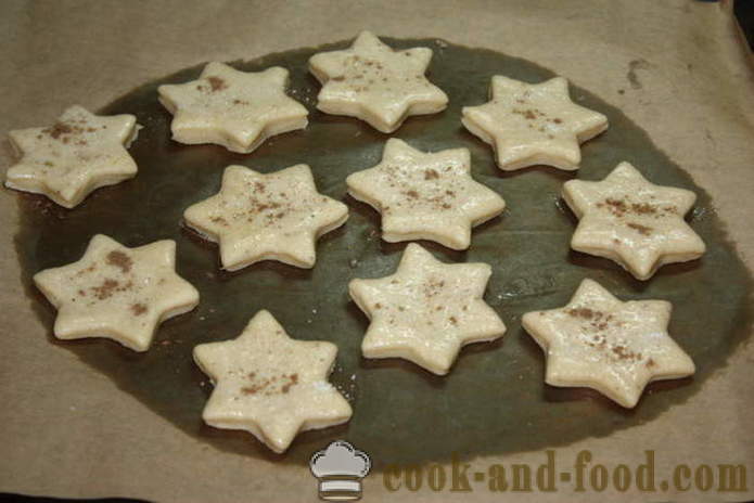 Ginger biskut shortbread - bagaimana untuk membakar cookies roti halia di rumah, langkah demi langkah resipi foto