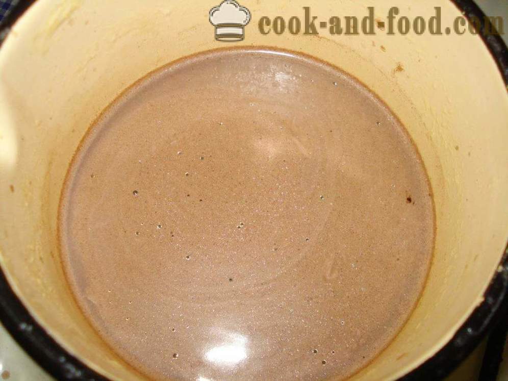 Koko buatan sendiri dengan susu - bagaimana untuk memasak serbuk koko dengan susu, langkah demi langkah resipi foto