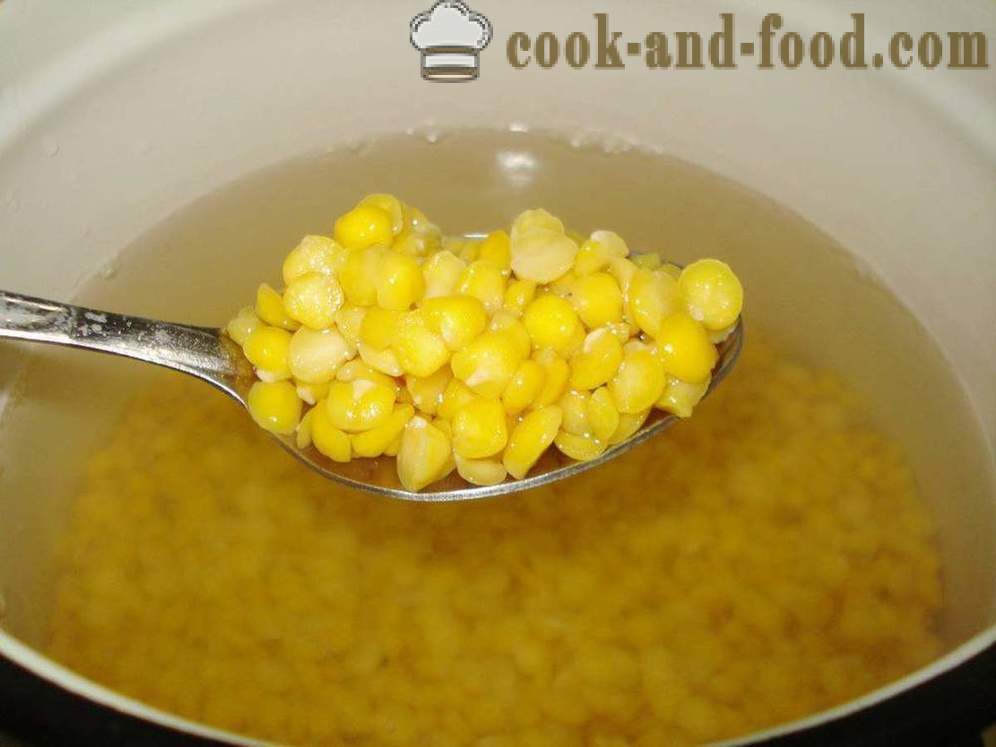 Sup kacang kurus dengan kacang hijau - bagaimana untuk memasak sup kacang Lenten cepat, langkah demi langkah resipi foto